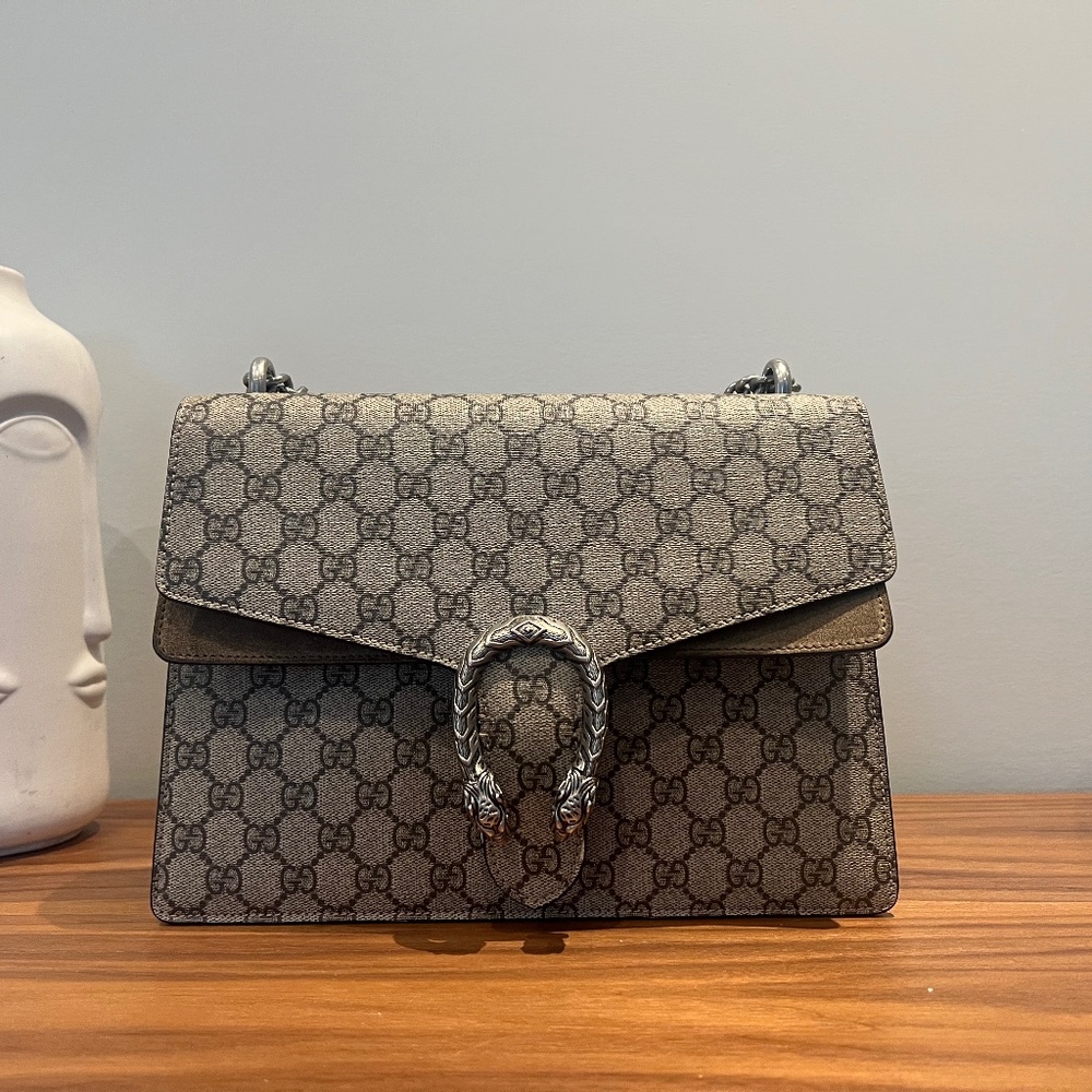 GG Supreme Dionysus Shoulder Bag